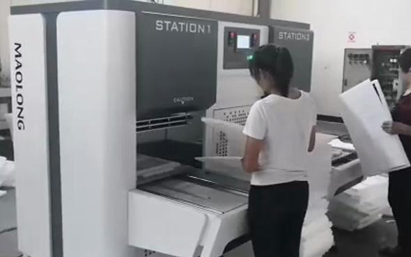 新款双工位珍珠棉贴合机