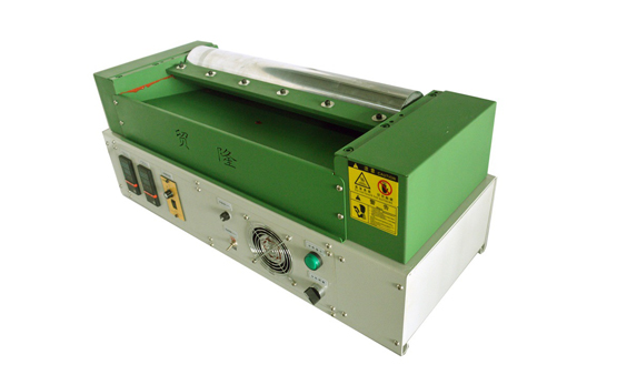 单辊热熔胶涂胶机工作视频